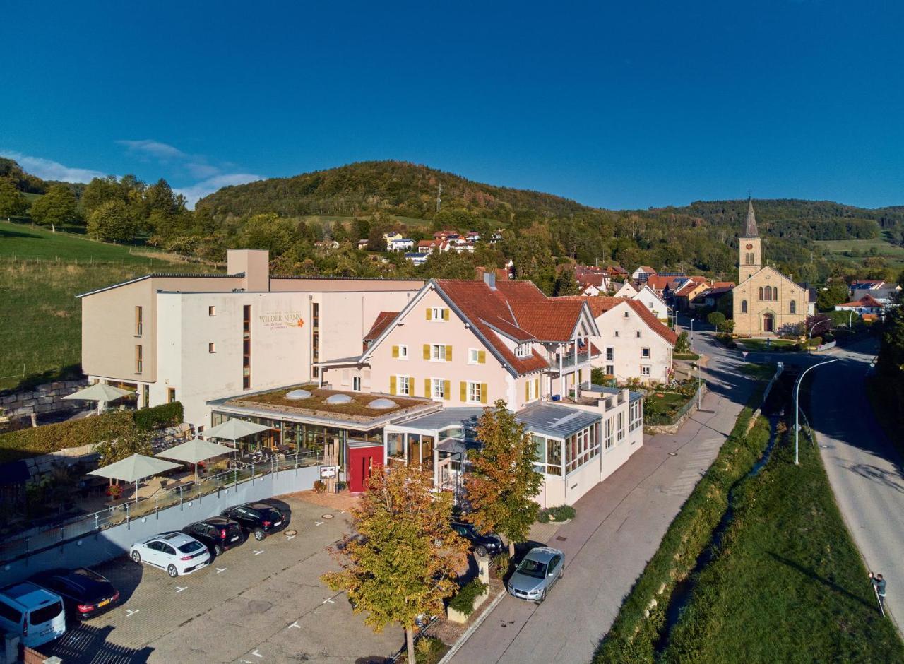 Landhotel Wilder Mann Eggingen Bagian luar foto